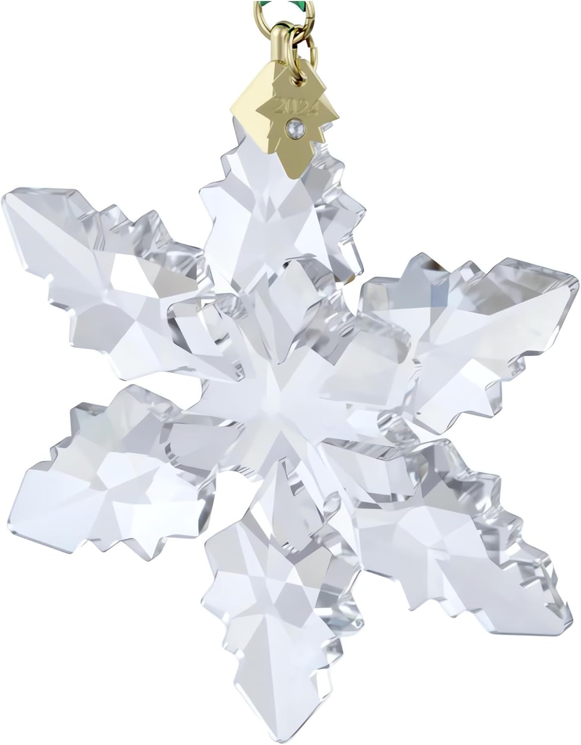 image:imageSwarovski Annual Edition 2023 Ornament Clear Crystal Star with 97 Facets GoldTone Finished Tag Part of the Swarovski Annual Edition Collection2024 Annual Edition Clear