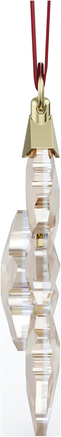image:imageSwarovski Annual Edition 2023 Ornament Clear Crystal Star with 97 Facets GoldTone Finished Tag Part of the Swarovski Annual Edition Collection2024 Festive Ornament