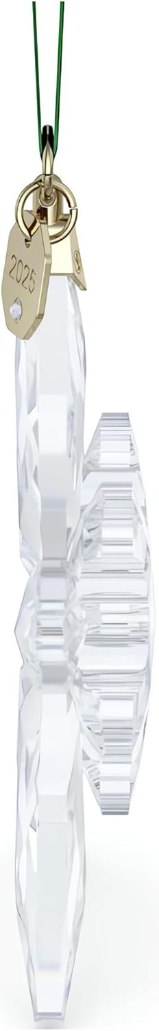image:imageSwarovski Annual Edition 2023 Ornament Clear Crystal Star with 97 Facets GoldTone Finished Tag Part of the Swarovski Annual Edition CollectionClear