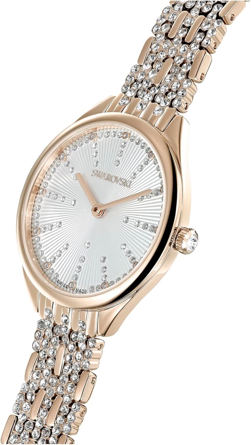 image:imageSwarovski Attract Crystal Watch Collection Metal BraceletGold Tone Finish