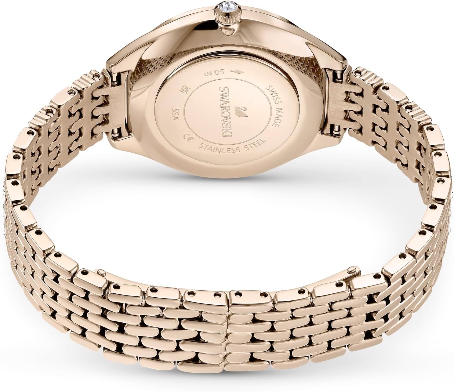image:imageSwarovski Attract Crystal Watch Collection Metal BraceletGold Tone Finish