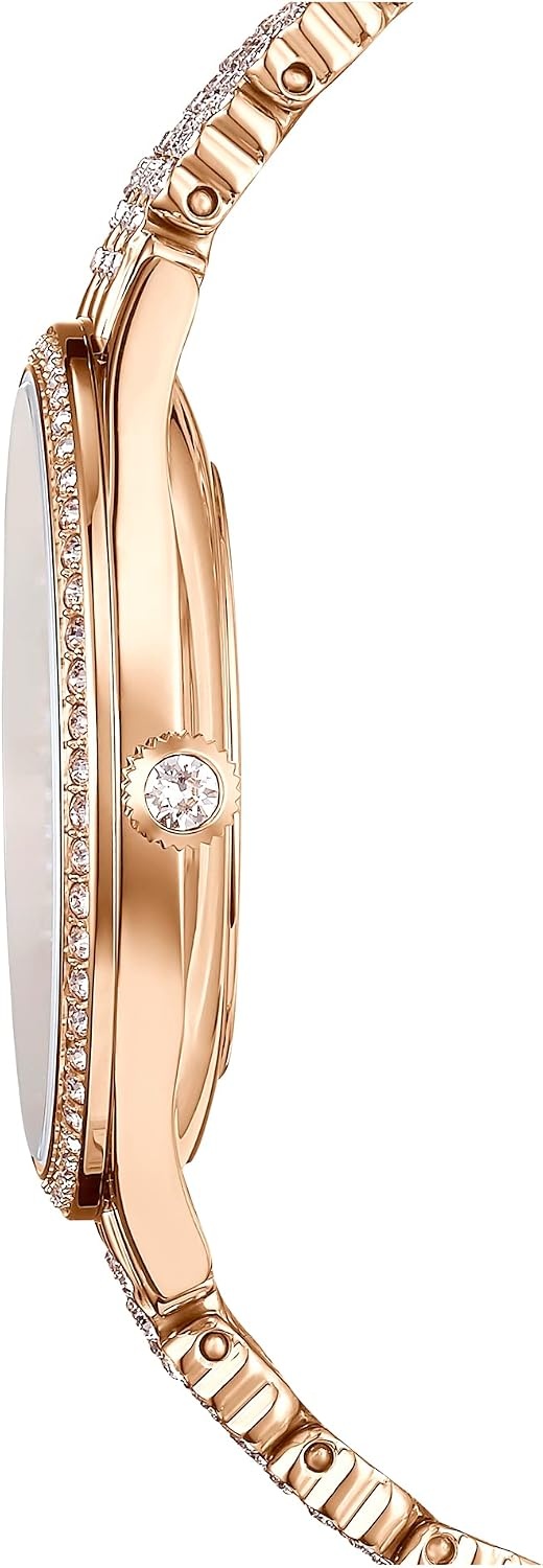 image:imageSwarovski Attract Crystal Watch Collection Metal BraceletRose Gold Tone Finish