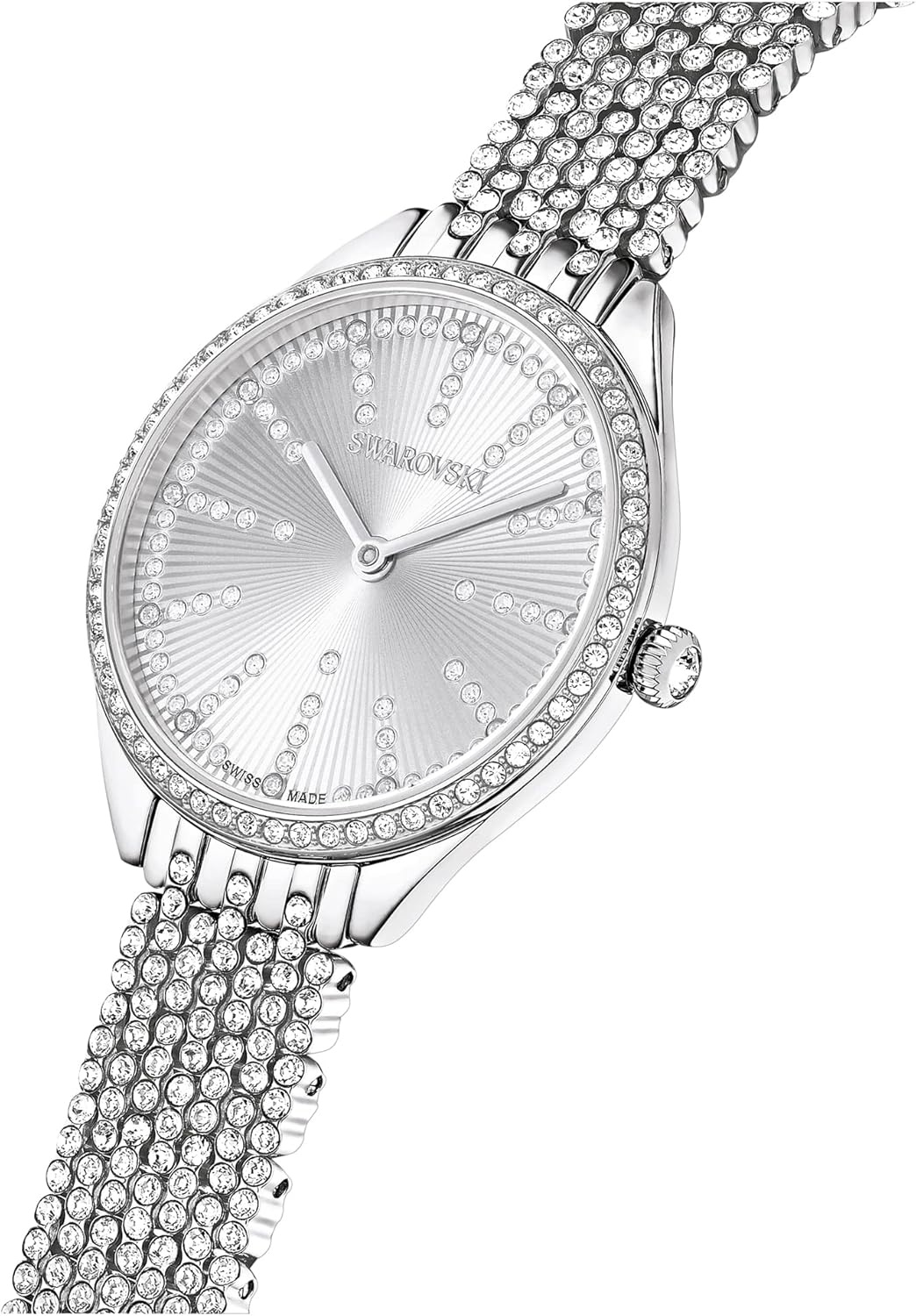 image:imageSwarovski Attract Crystal Watch Collection Metal BraceletStainless Steel Finish