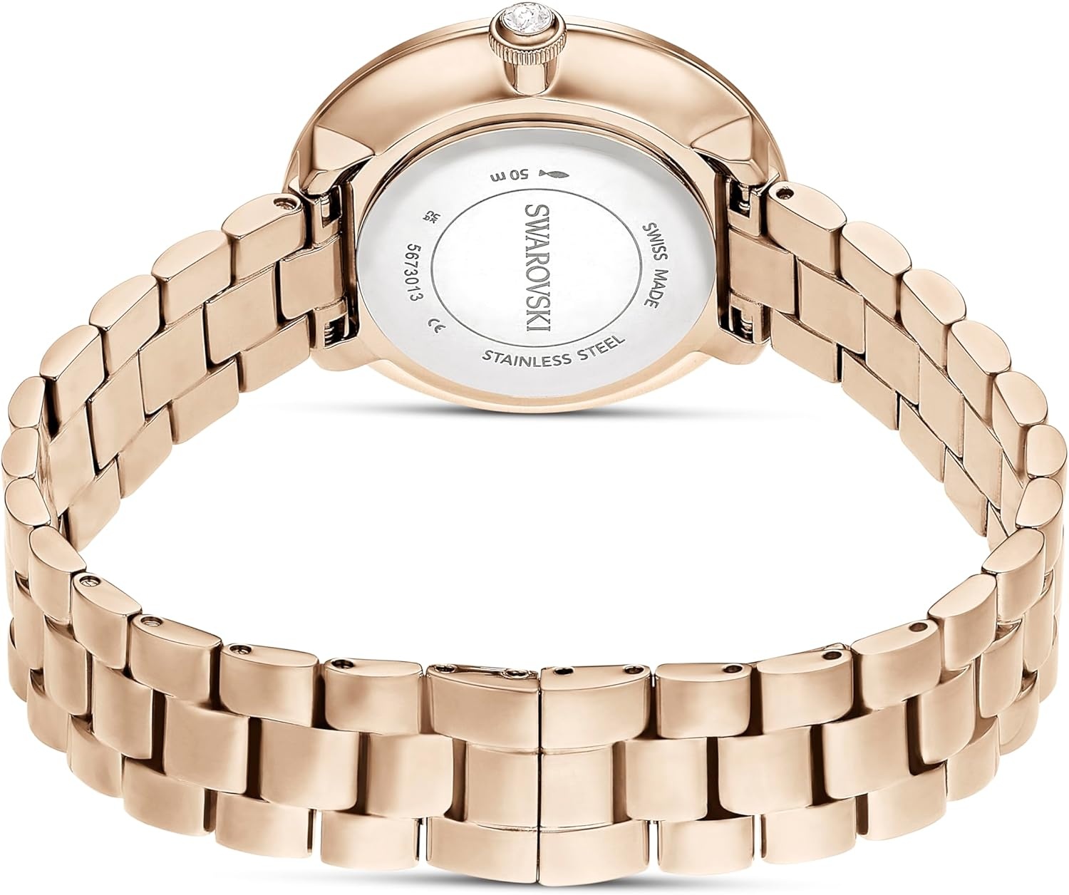 image:imageSwarovski Certa Crystal Watch Swiss Made Part of The Swiss Made Watches CollectionChampagne Tone