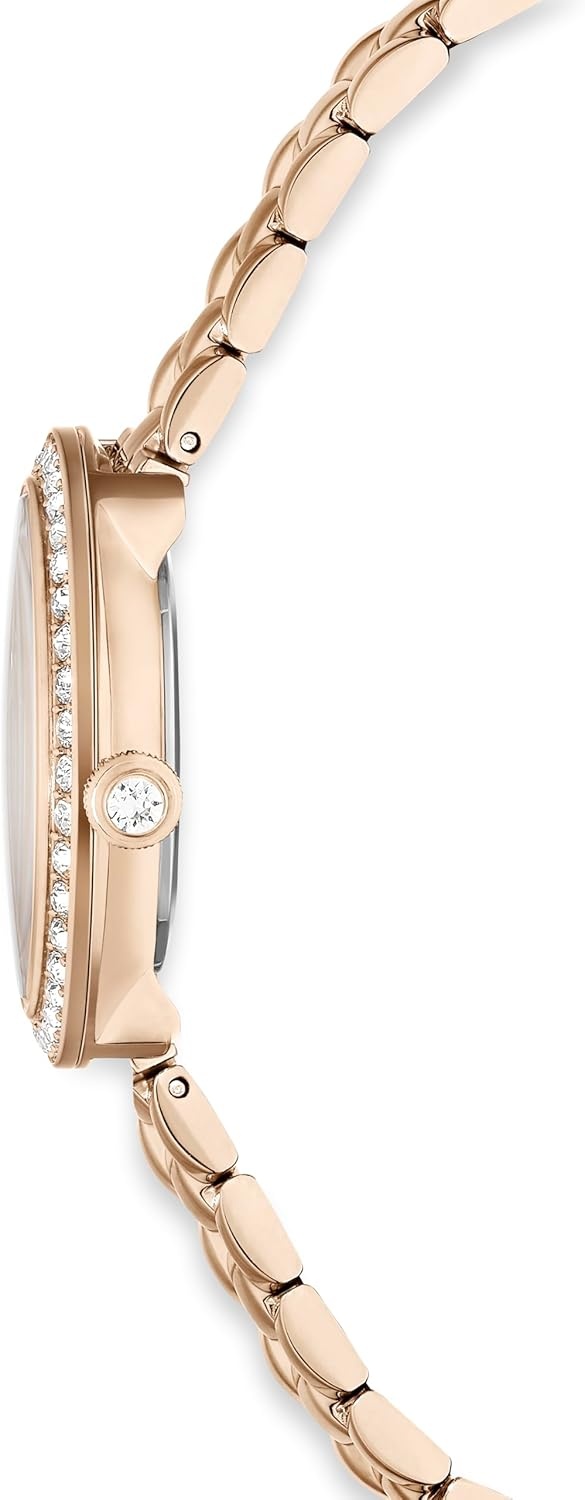 image:imageSwarovski Certa Crystal Watch Swiss Made Part of The Swiss Made Watches CollectionChampagne Tone