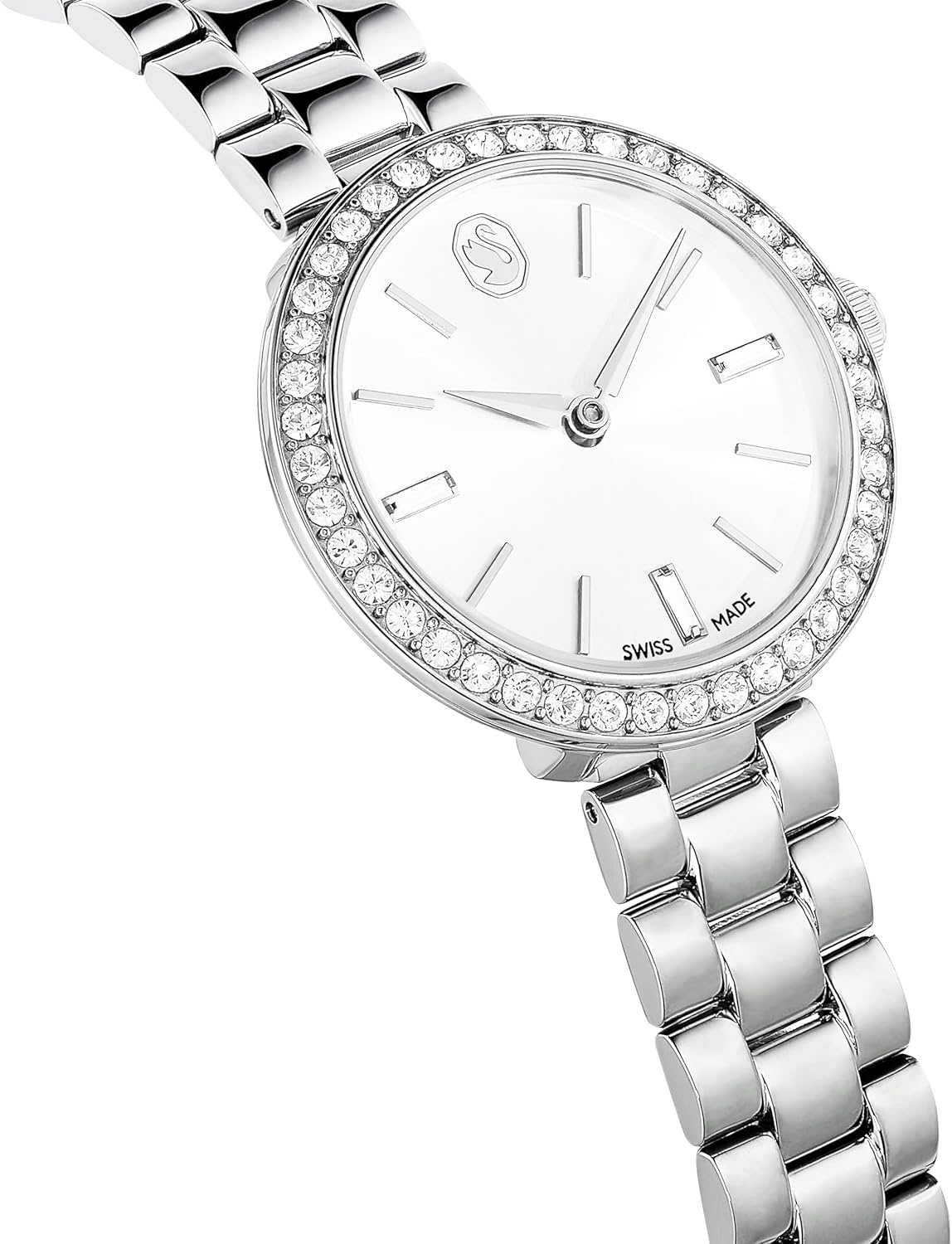 image:imageSwarovski Certa Crystal Watch Swiss Made Part of The Swiss Made Watches CollectionStainless Band V1