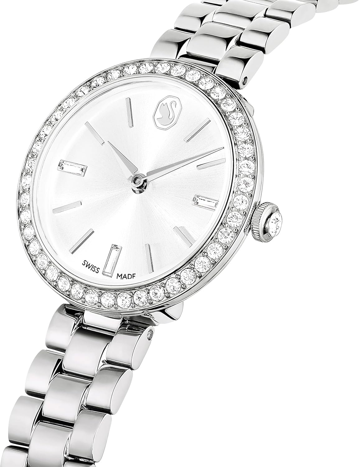 image:imageSwarovski Certa Crystal Watch Swiss Made Part of The Swiss Made Watches CollectionStainless Band V1