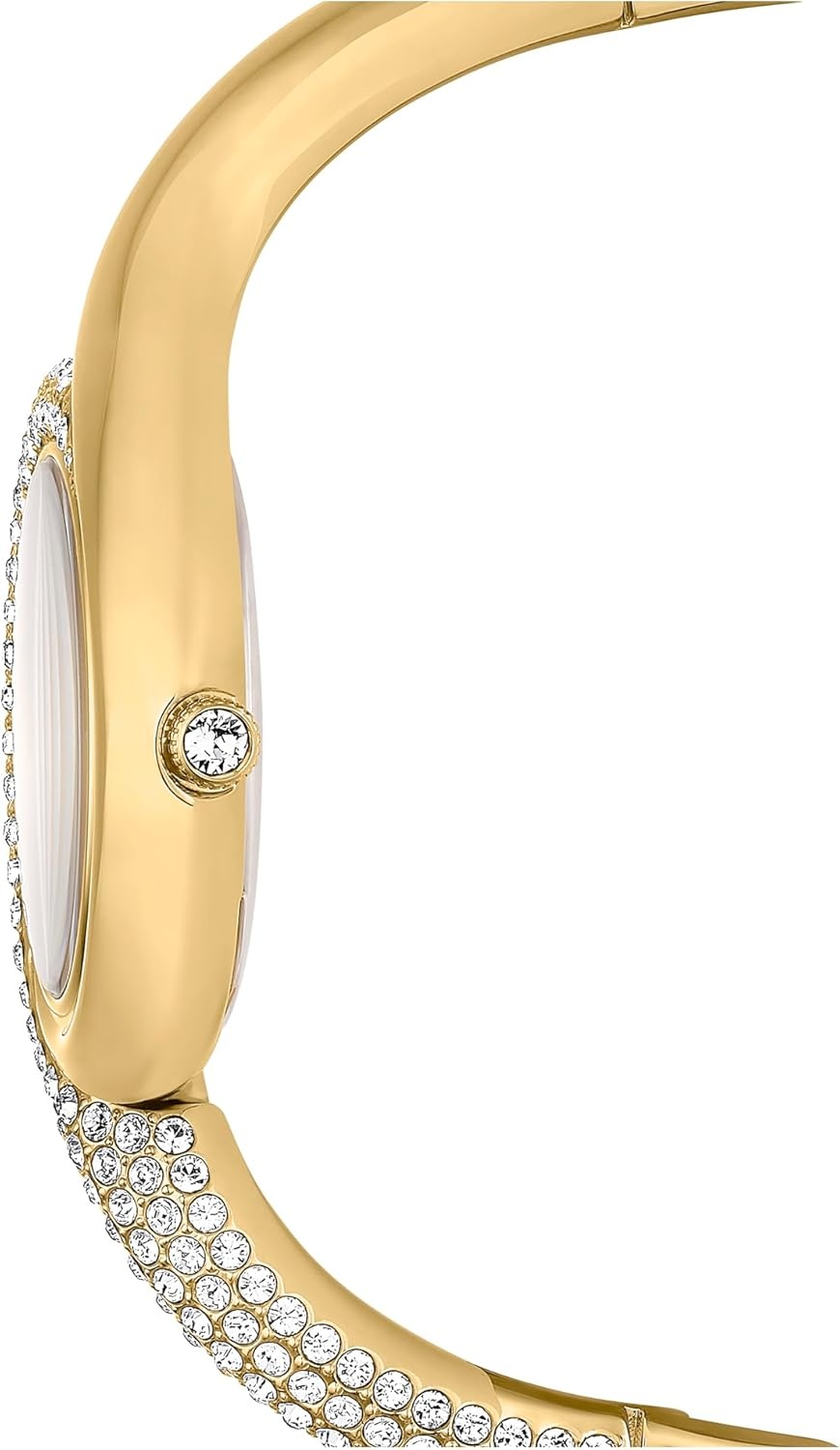 image:imageSwarovski Dextera Asymmetric Watch Swiss Made Metal Bracelet Gold Tone GoldTone Finish