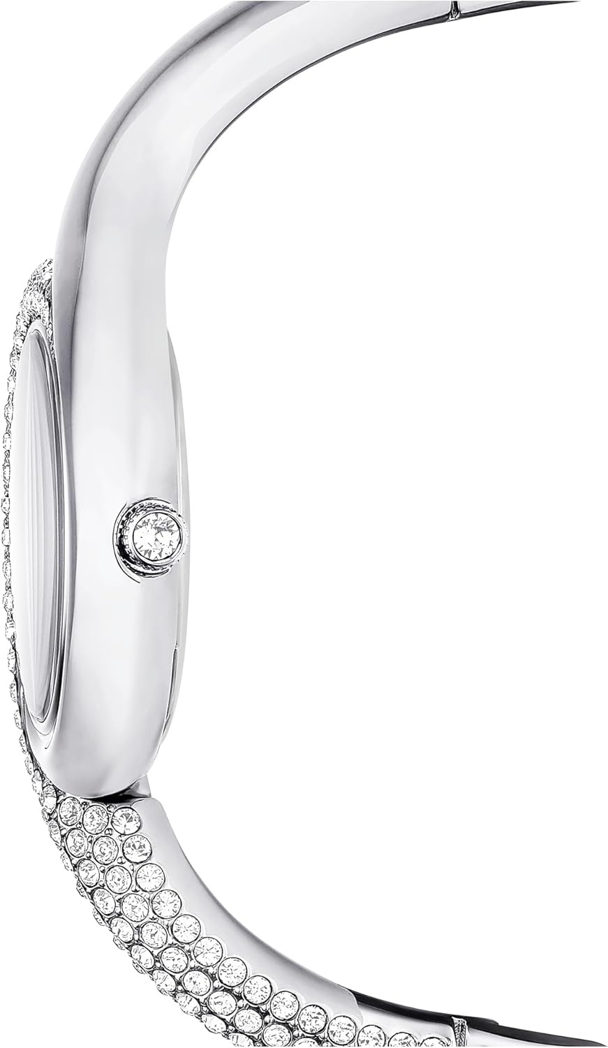 image:imageSwarovski Dextera Asymmetric Watch Swiss Made Metal Bracelet Silver Tone Stainless Steel