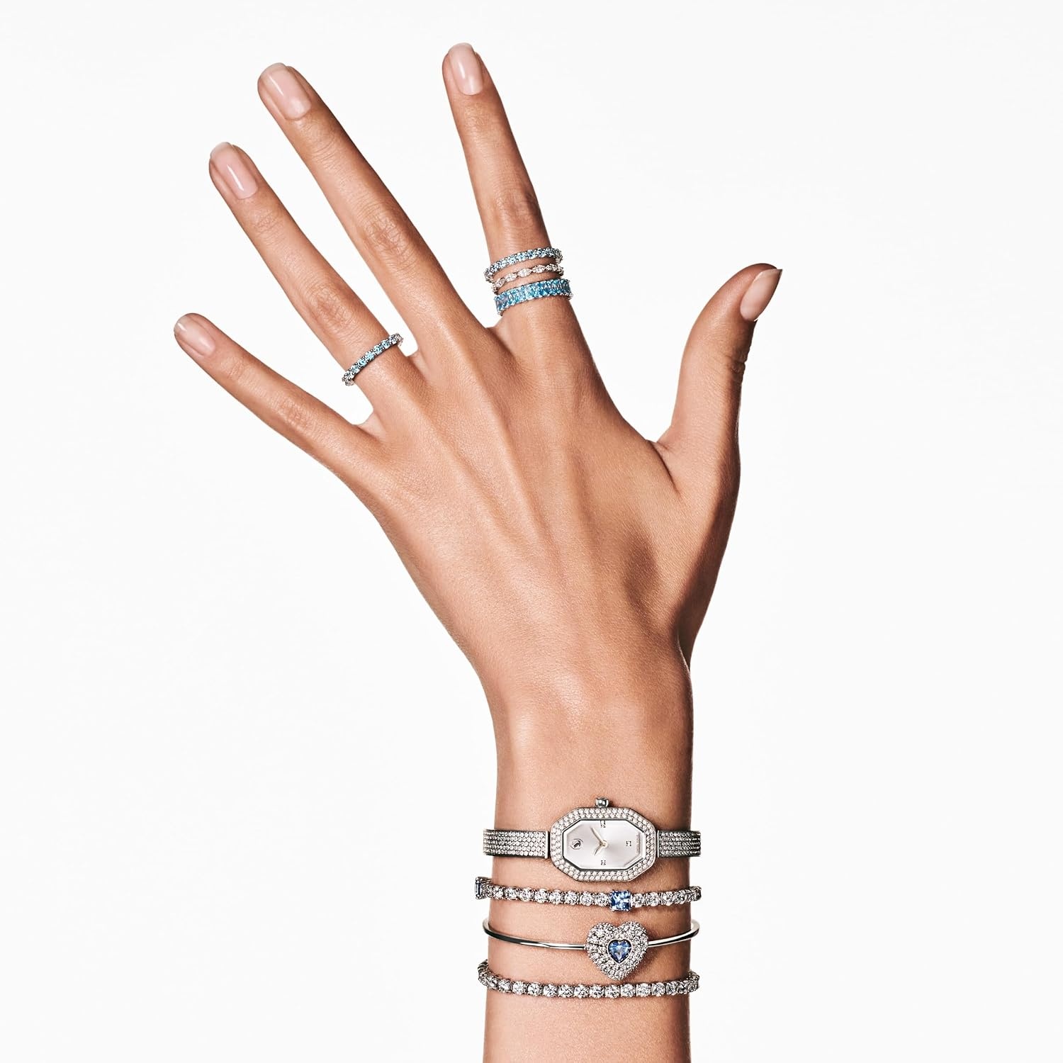 image:imageSwarovski Dextera Bangle WatchSilver