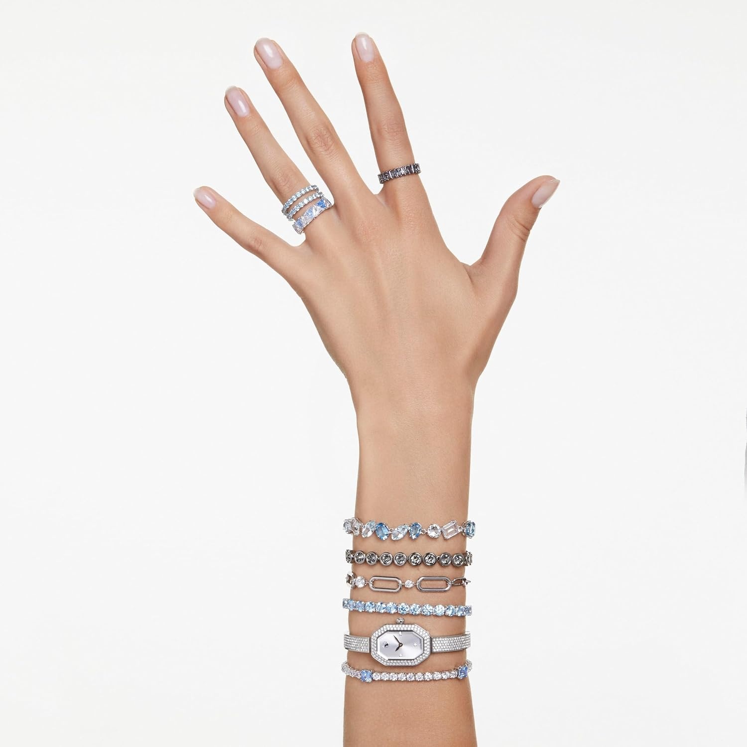 image:imageSwarovski Dextera Bangle WatchSilver