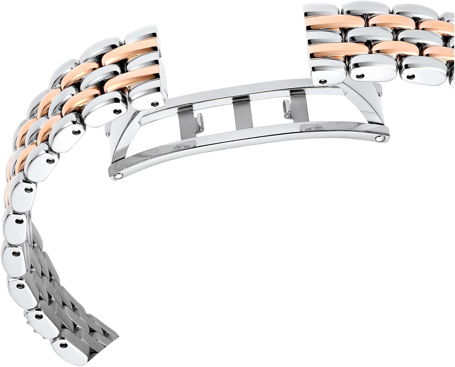 image:imageSwarovski Dextera Octagon Watch Swiss Made Metal Bracelet Silver Tone Rose GoldTone Finish
