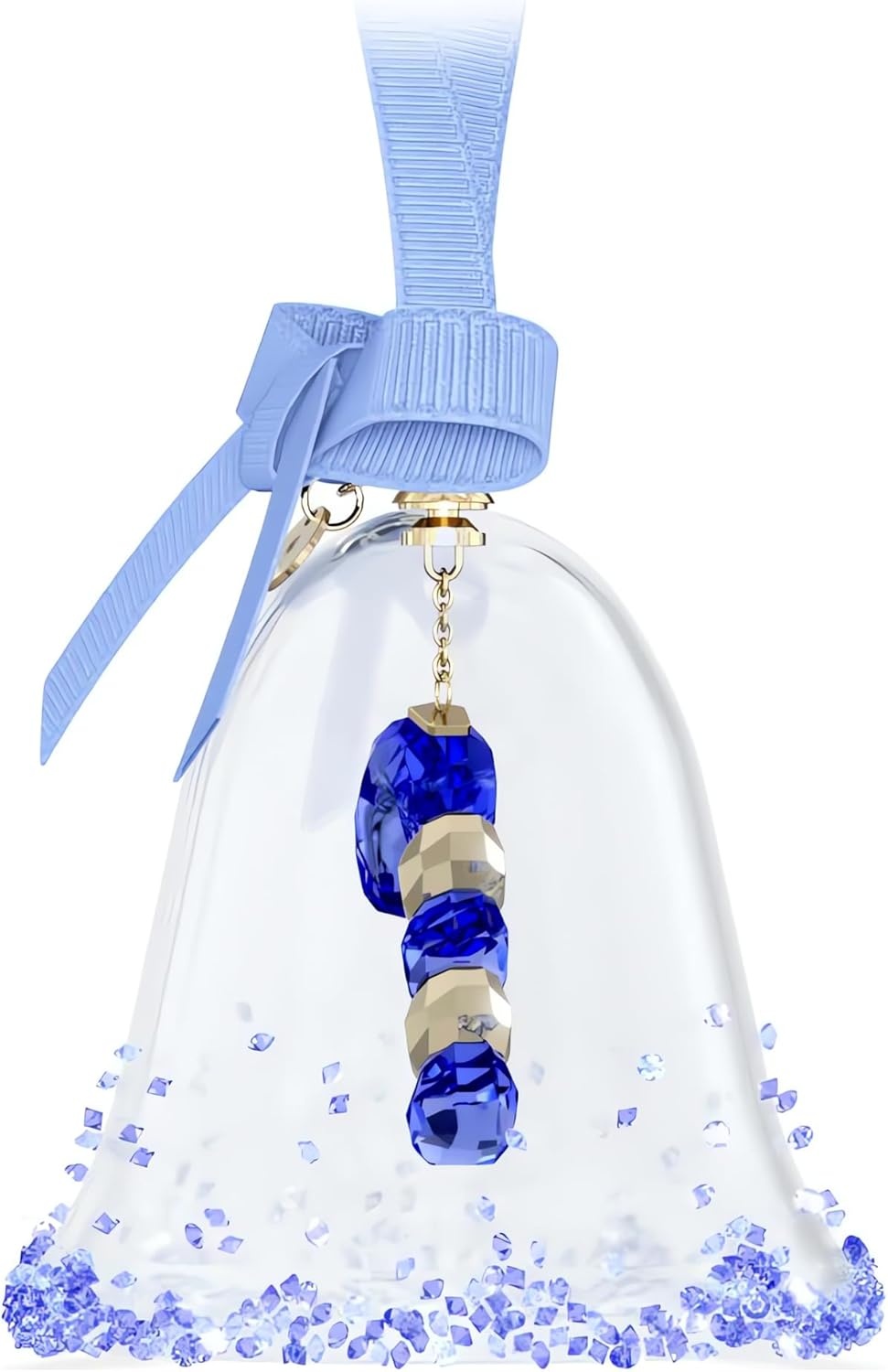 image:imageSwarovski Holiday Cheers Dulcis Bell Ornament Blue