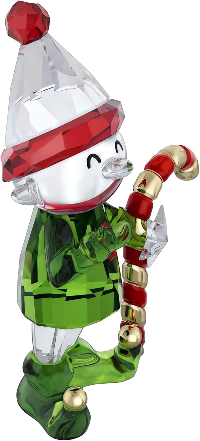 image:imageSwarovski Holiday Cheers Dulcis Elf and Candy Cane
