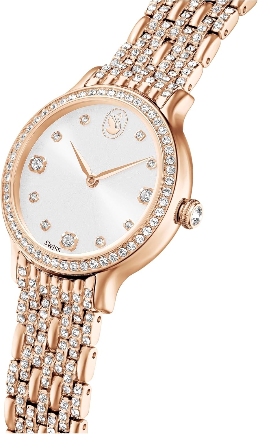 image:imageSwarovski Imber Watch Swiss Made Metal Bracelet Rose Gold Tone Rose GoldTone Finish