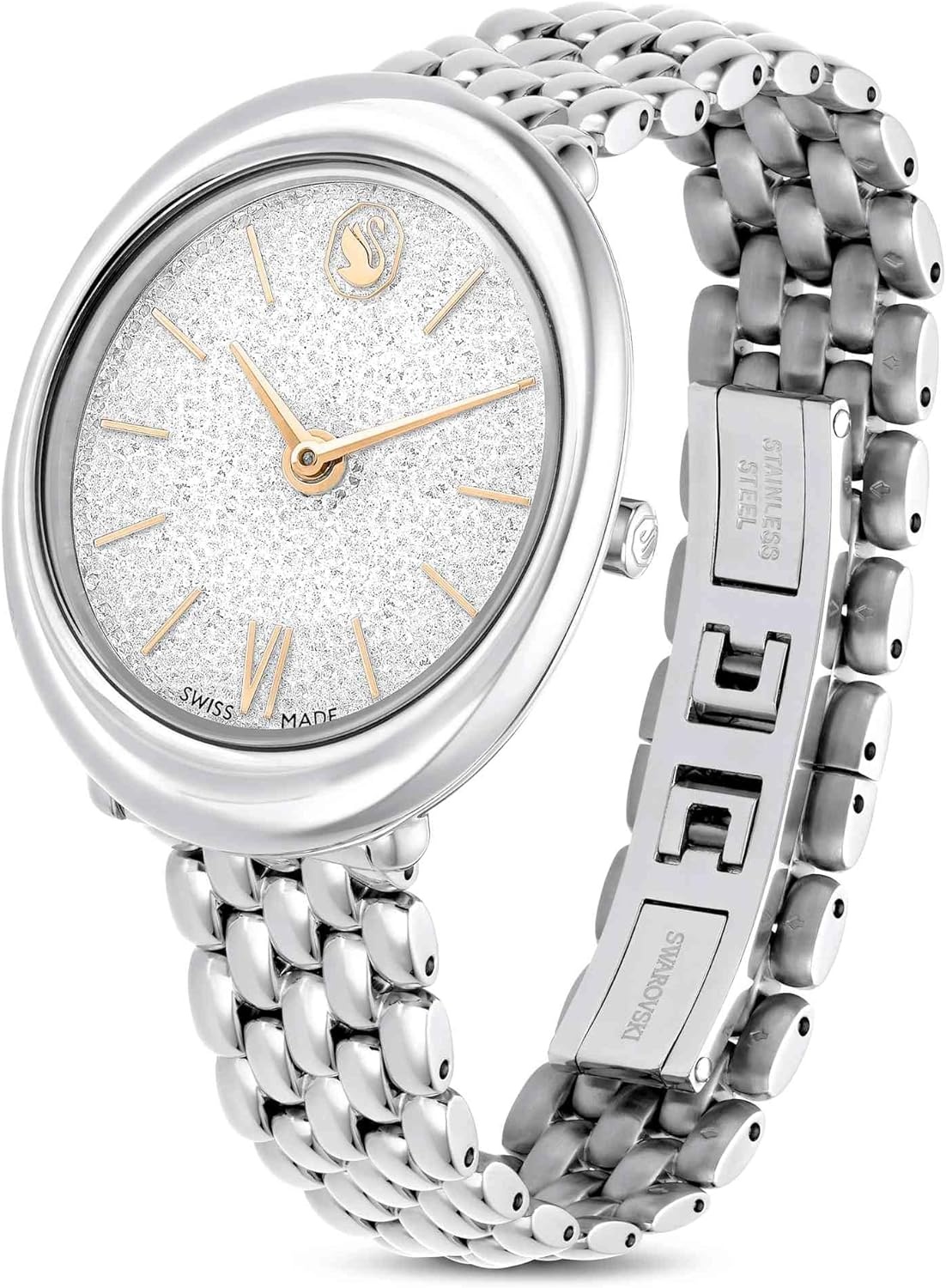 image:imageSwarovski Imber Watch Swiss Made Metal Bracelet Silver Tone Stainless Steel