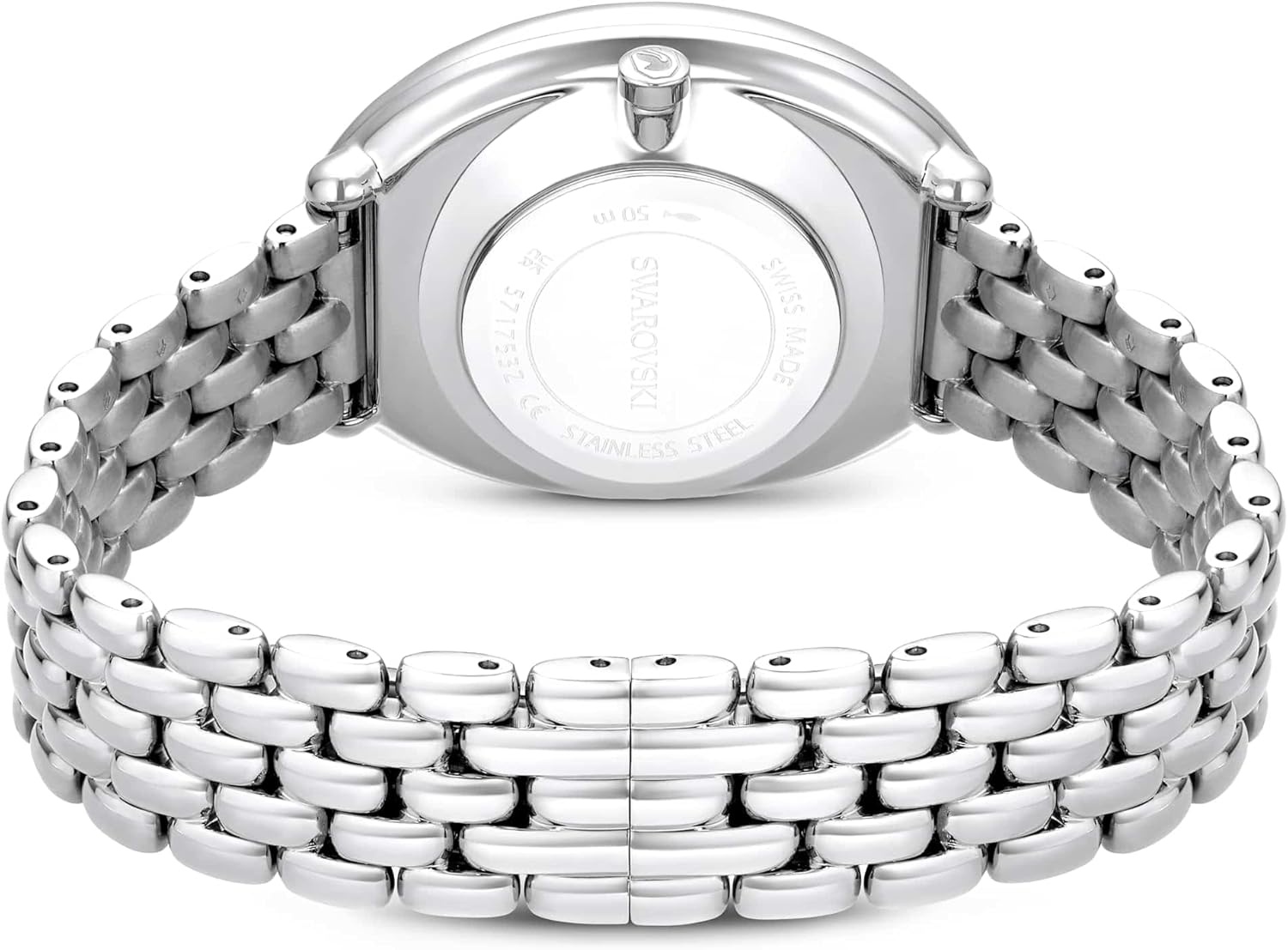 image:imageSwarovski Imber Watch Swiss Made Metal Bracelet Silver Tone Stainless Steel