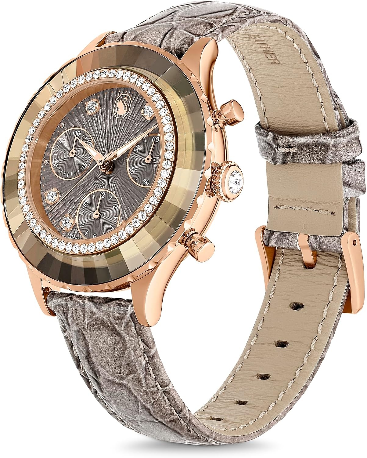 image:imageSwarovski Octea Chrono WatchBrown