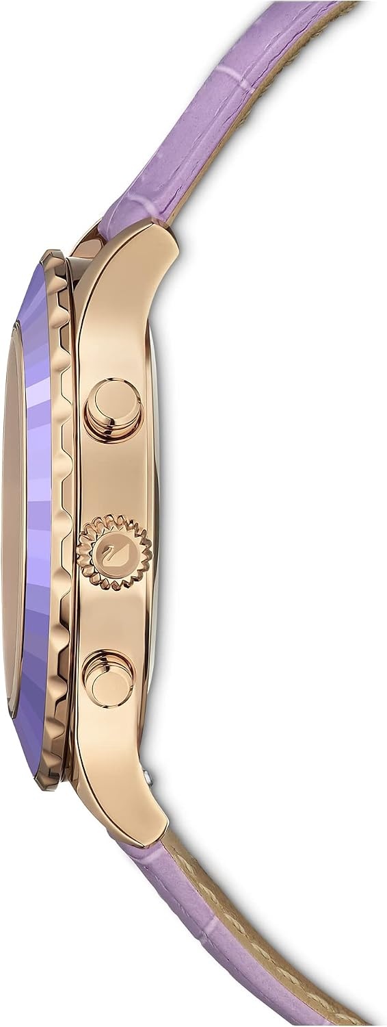 image:imageSwarovski Octea Lux Crystal Watch CollectionOctea Lux Chrono Purple