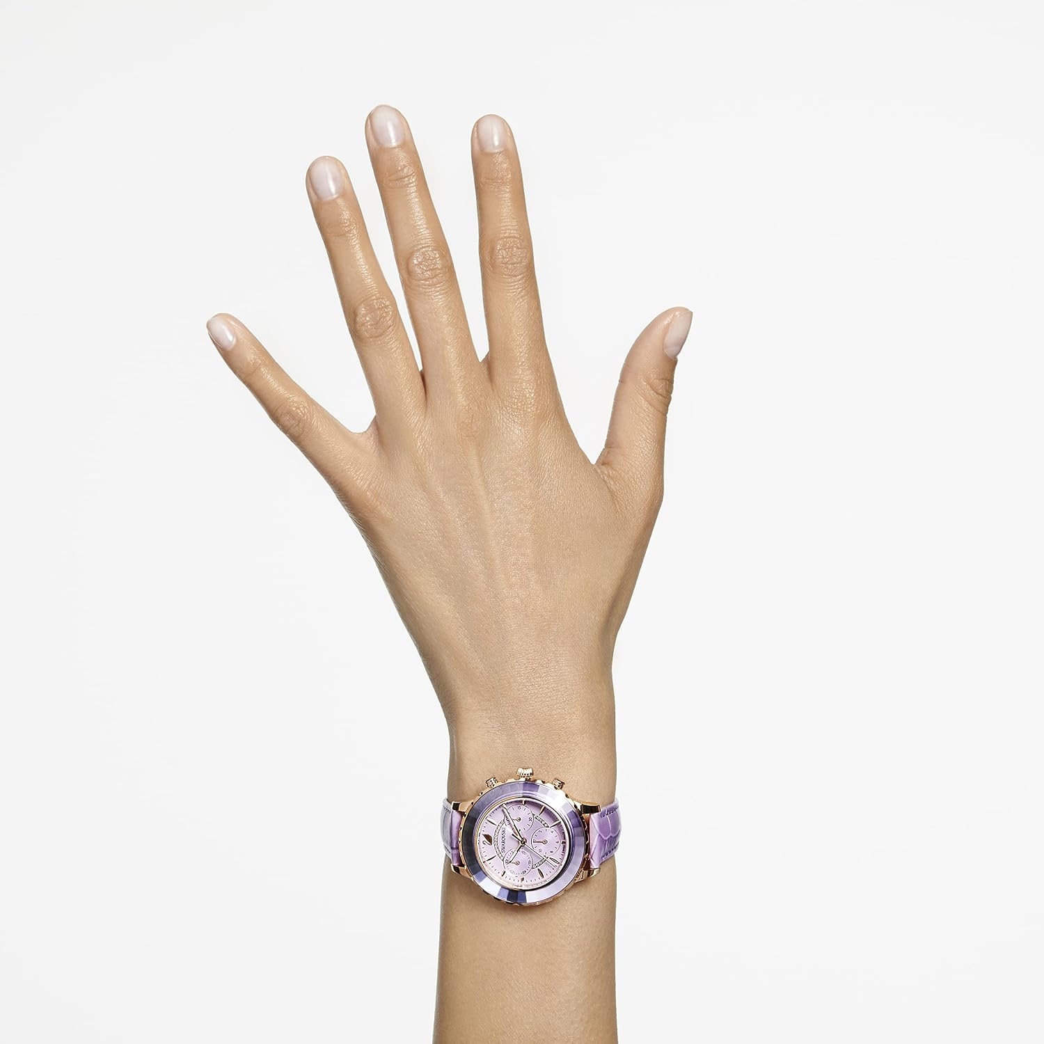 image:imageSwarovski Octea Lux Crystal Watch CollectionOctea Lux Chrono Purple