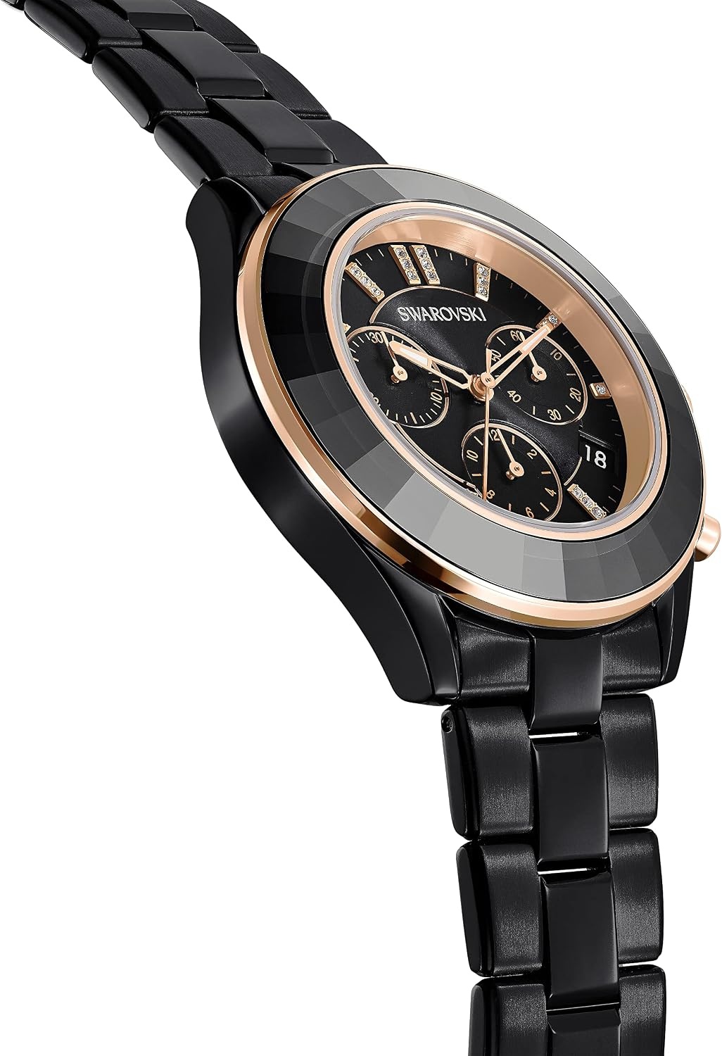 image:imageSwarovski Octea Lux Crystal Watch CollectionOctea Lux Sport Black
