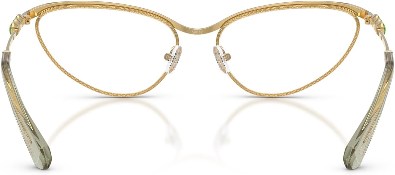 image:imageSwarovski SK1027 Prescription Eyewear Frames GoldDemo Lens 59 mm