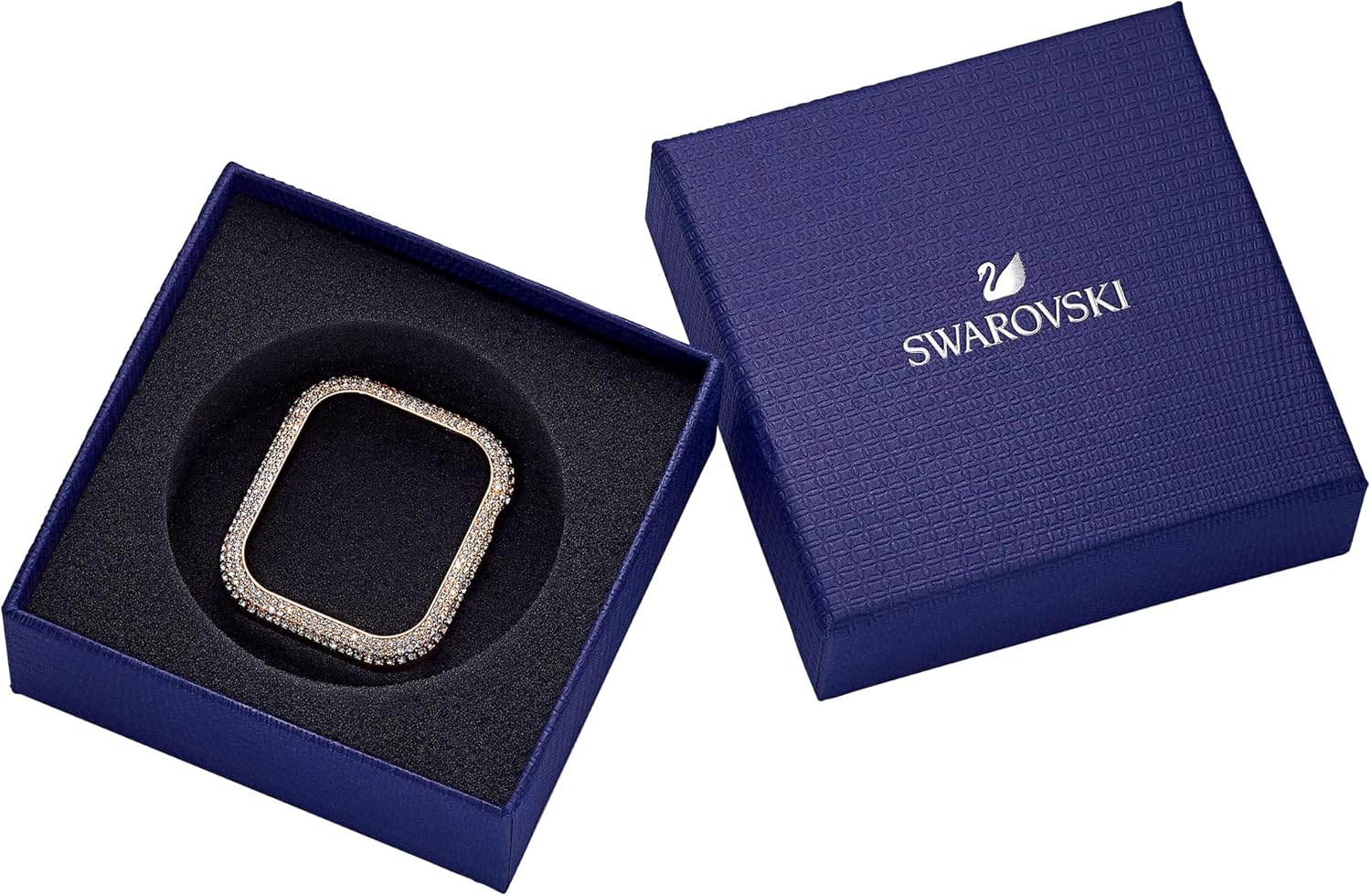 image:imageSwarovski Sparkling Smartwatch Case Compatible with Apple Watch Series 4 and 5 40mm RoseGold ToneSparkling Rose Gold Tone