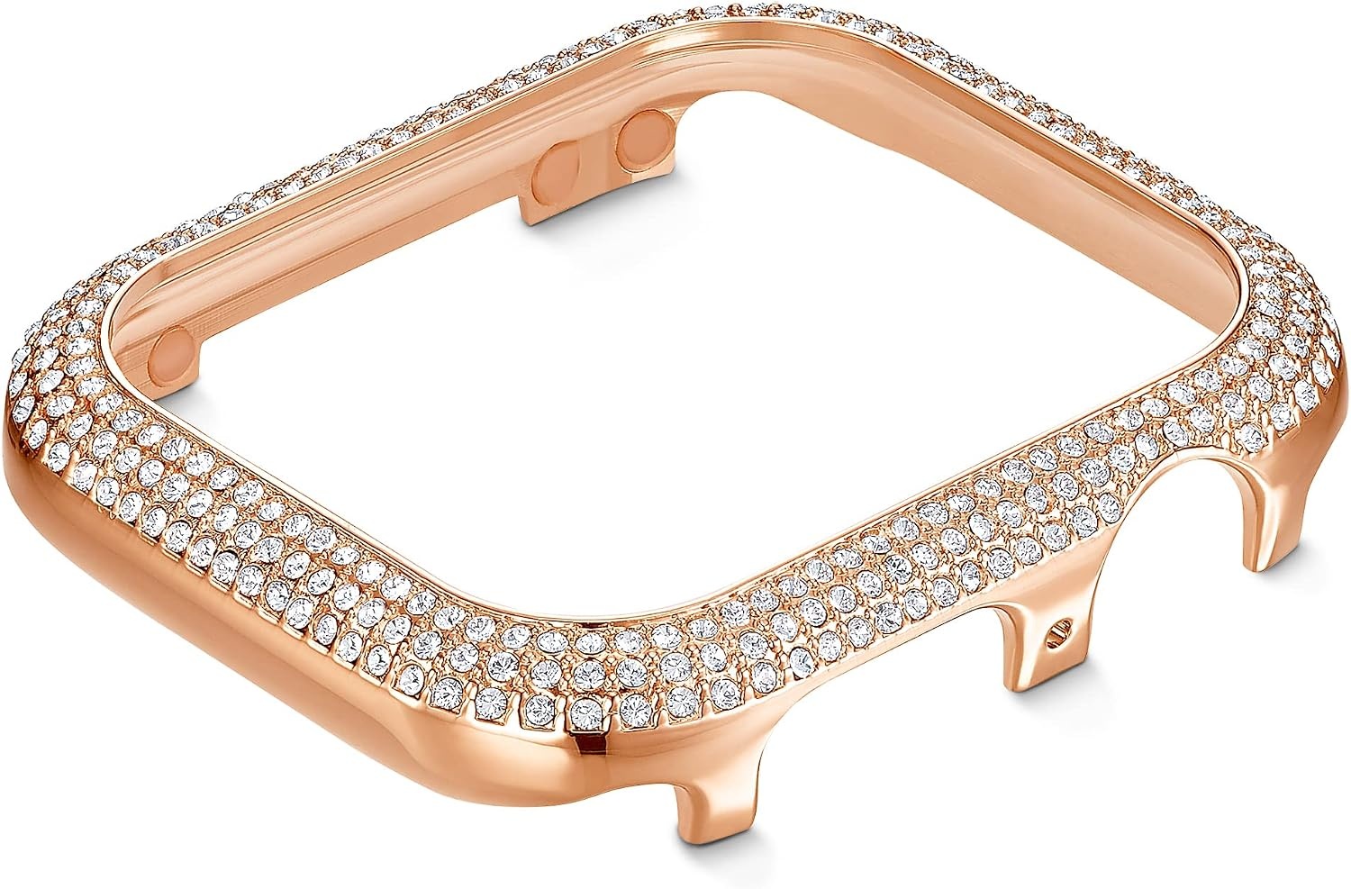 image:imageSwarovski Sparkling Smartwatch Case Compatible with Apple Watch Series 4 and 5 40mm RoseGold ToneSparkling Rose Gold Tone