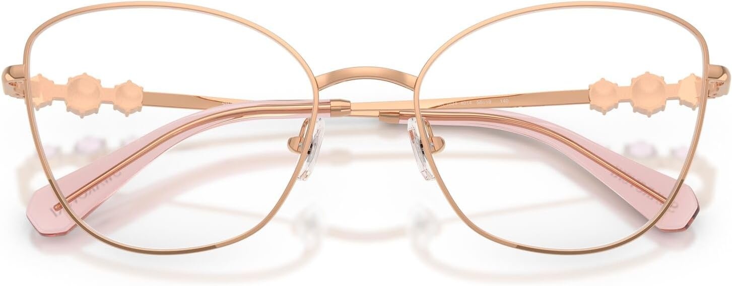 image:imageSwarovski Womens Sk1034 Cat Eye Prescription Eyewear FramesRose GoldDemo Lens