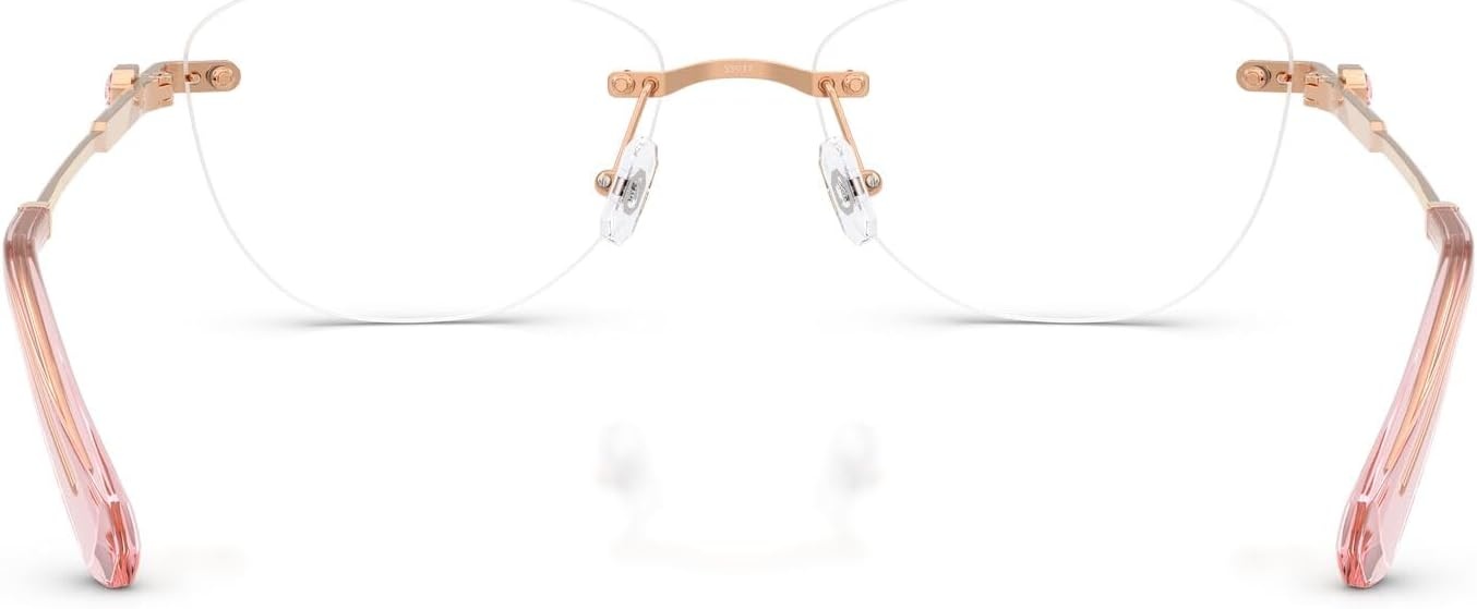 image:imageSwarovski Womens Sk1035d Oval Prescription Eyewear FramesRose GoldDemo Lens