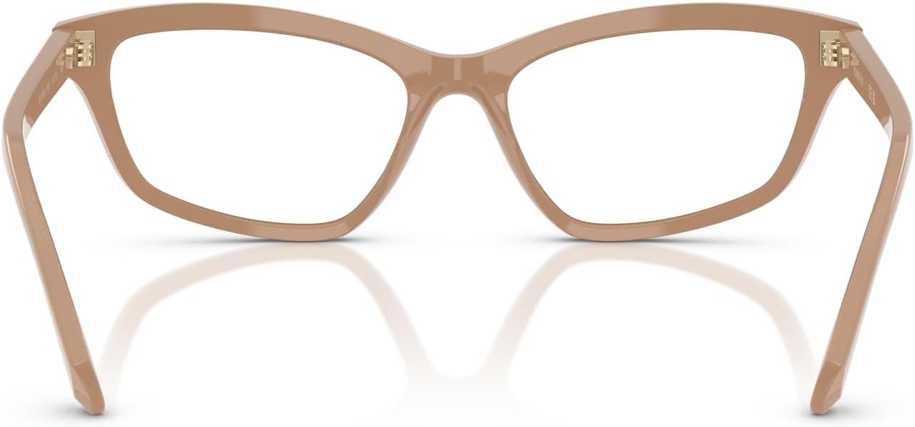 image:imageSwarovski Womens Sk2034 Square Prescription Eyewear FramesBeigeDemo Lens