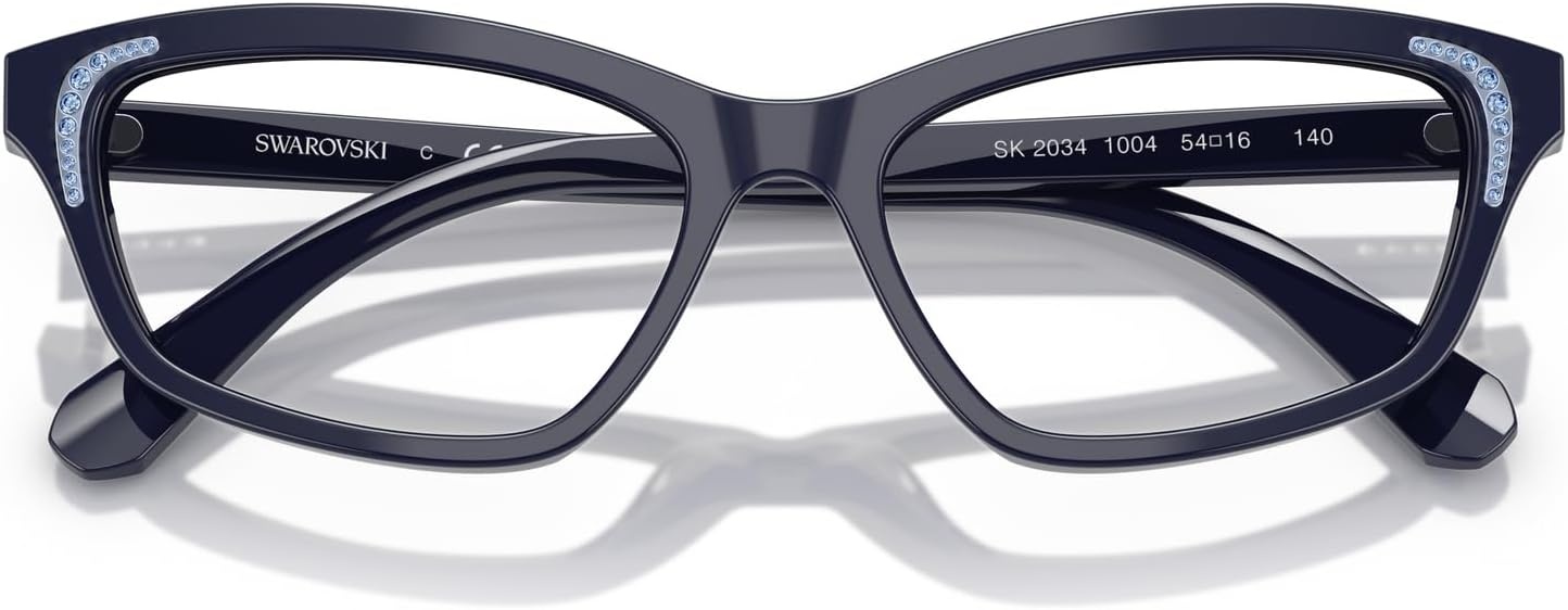image:imageSwarovski Womens Sk2034 Square Prescription Eyewear FramesHavana MedioDemo Lens