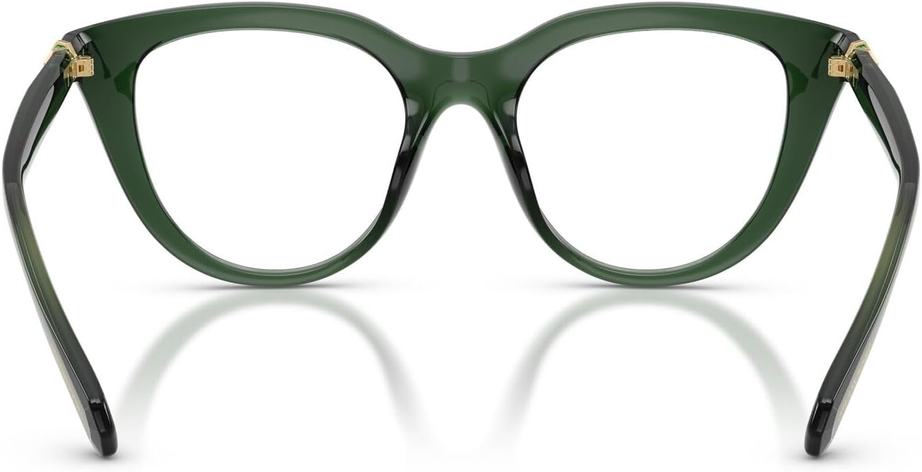 image:imageSwarovski Womens Sk2052 Cat Eye Prescription Eyewear FramesTransparent GreenDemo Lens