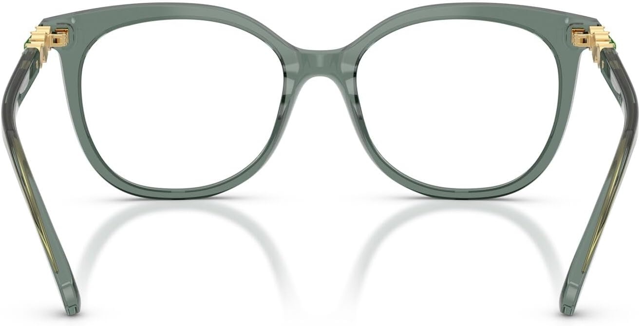 image:imageSwarovski Womens Sk2055 Round Prescription Eyewear FramesTransparent GreenDemo Lens