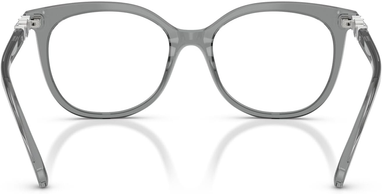 image:imageSwarovski Womens Sk2055 Round Prescription Eyewear FramesTransparent GreyDemo Lens