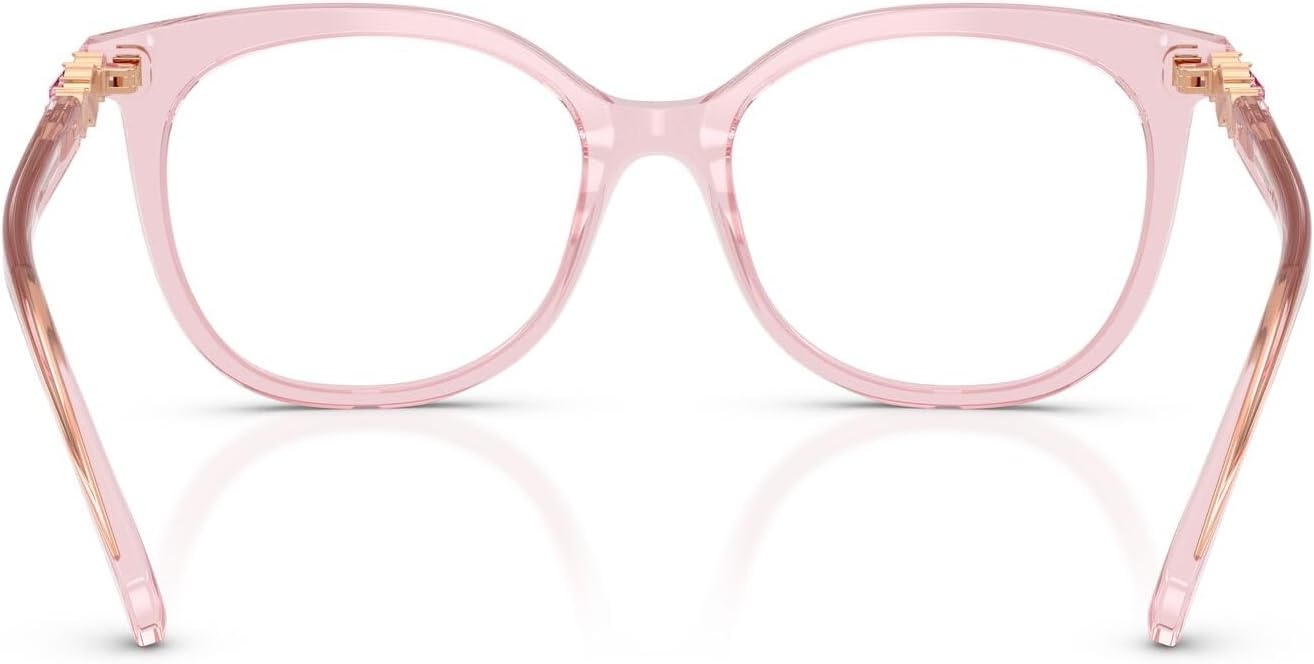 image:imageSwarovski Womens Sk2055 Round Prescription Eyewear FramesTransparent PinkDemo Lens