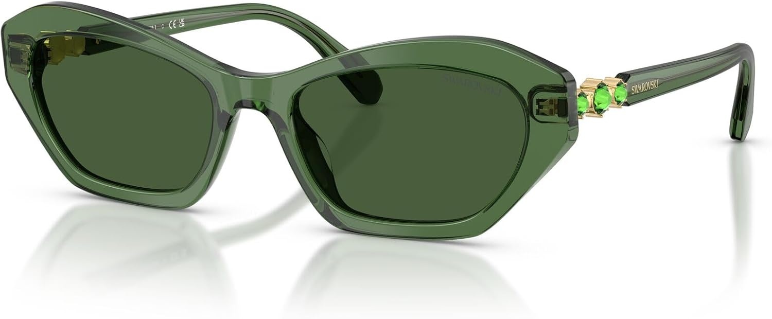 image:imageSwarovski Womens Sk6048Transparent GreenDark Green