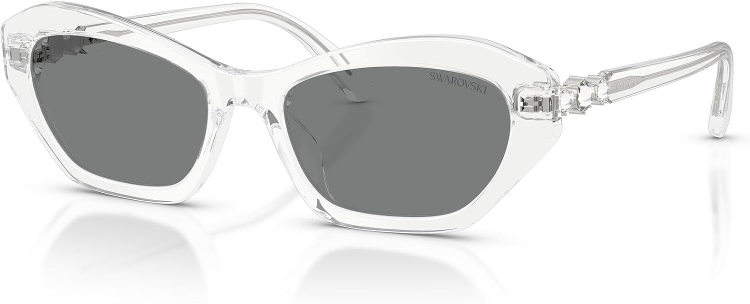image:imageSwarovski Womens Sk6048TransparentDark Grey