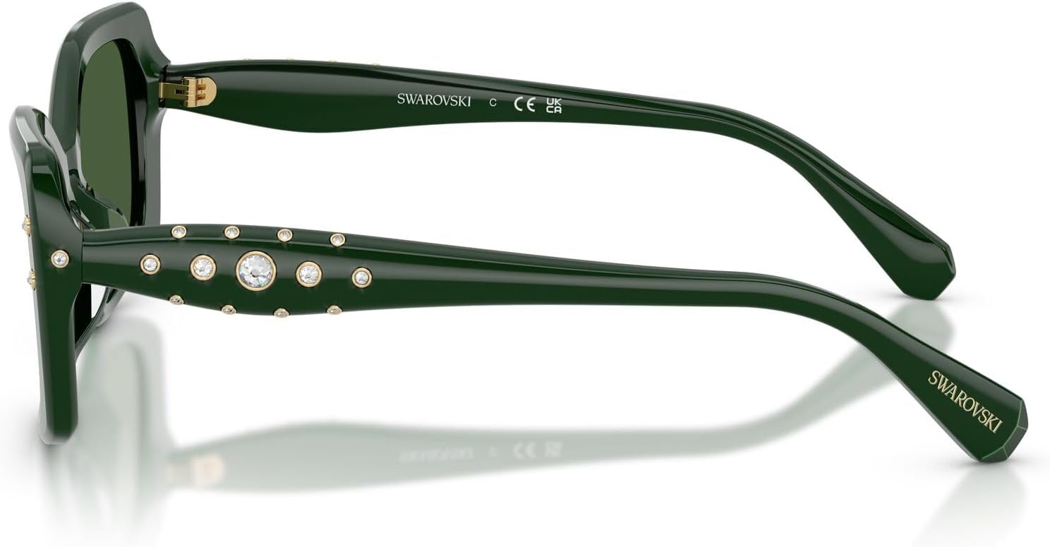 image:imageSwarovski Womens Sk6058u Universal FitDark GreenDark Green