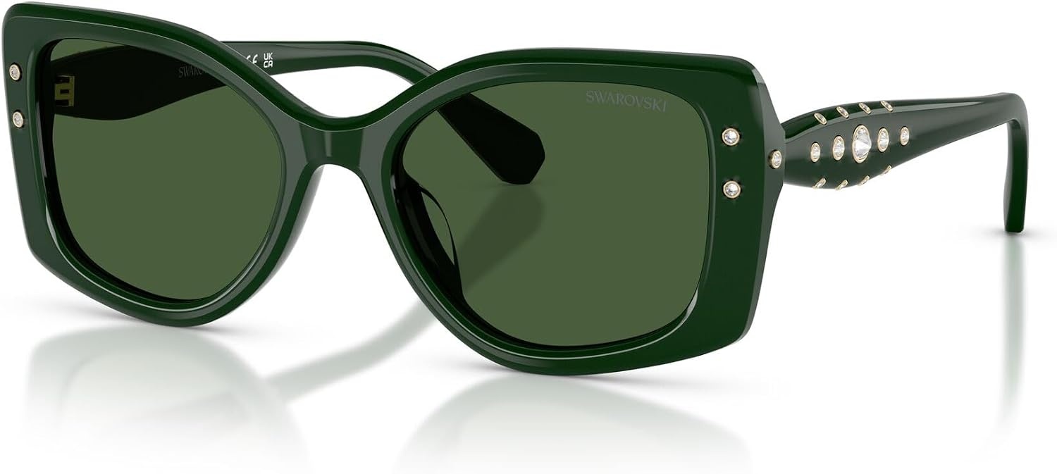 image:imageSwarovski Womens Sk6058u Universal FitDark GreenDark Green
