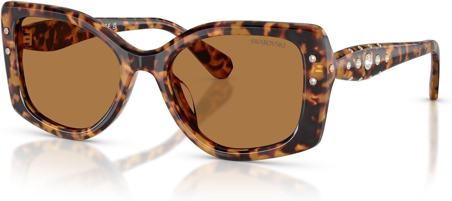 image:imageSwarovski Womens Sk6058u Universal FitLight HavanaBronze