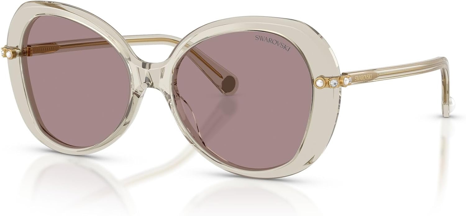 image:imageSwarovski Womens Sk6059Transparent BeigeViolet