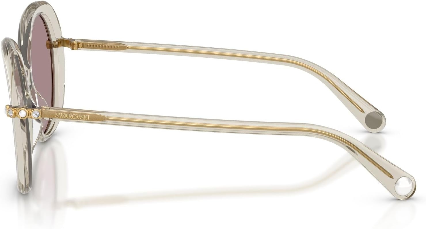 image:imageSwarovski Womens Sk6059Transparent BeigeViolet
