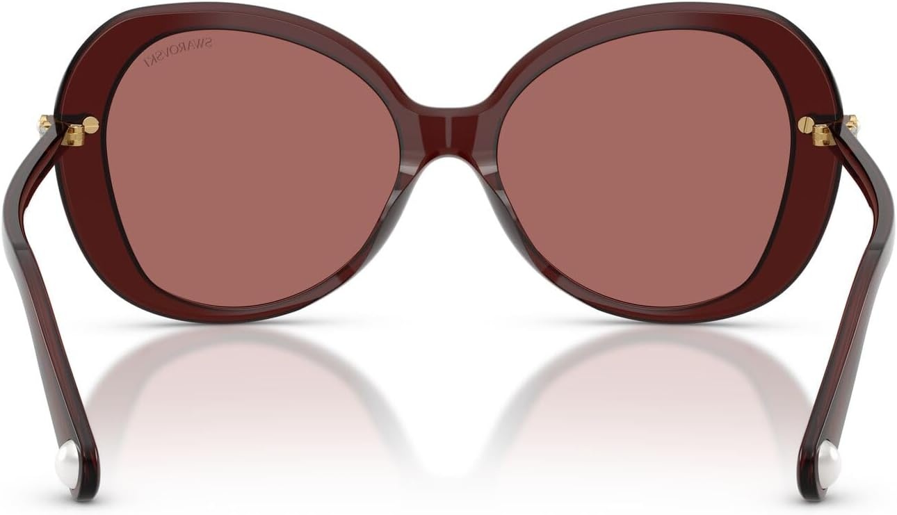 image:imageSwarovski Womens Sk6059Transparent BurgundyDark Violet