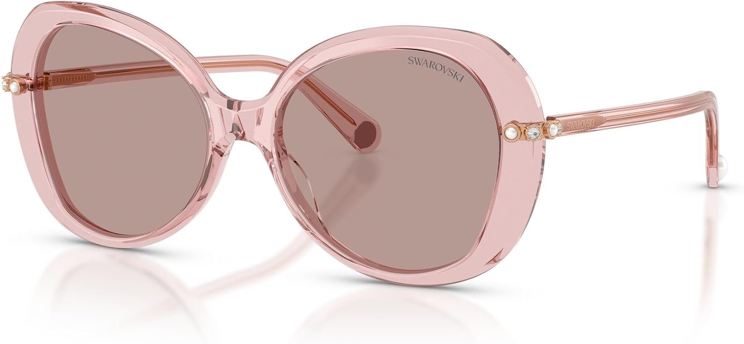 image:imageSwarovski Womens Sk6059Transparent Dark PinkLight Purple Brown