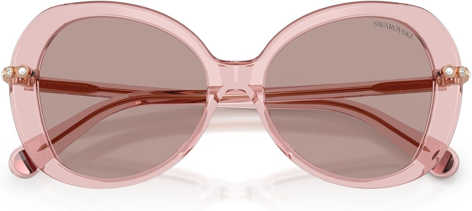 image:imageSwarovski Womens Sk6059Transparent Dark PinkLight Purple Brown