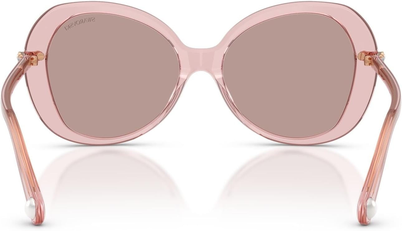 image:imageSwarovski Womens Sk6059Transparent Dark PinkLight Purple Brown