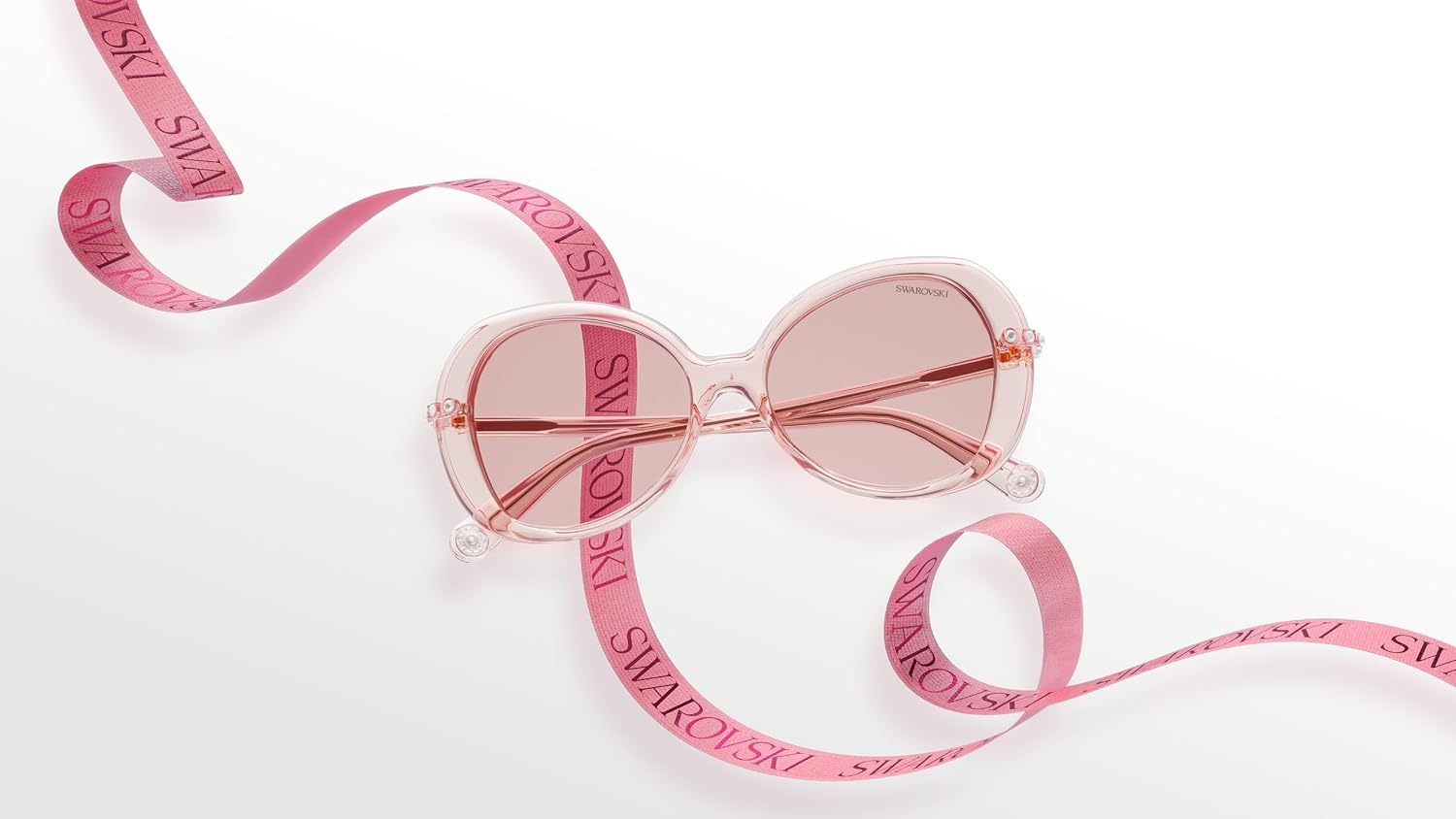 image:imageSwarovski Womens Sk6059Transparent PinkPhotochromic Pink to Dark Pink Polarized