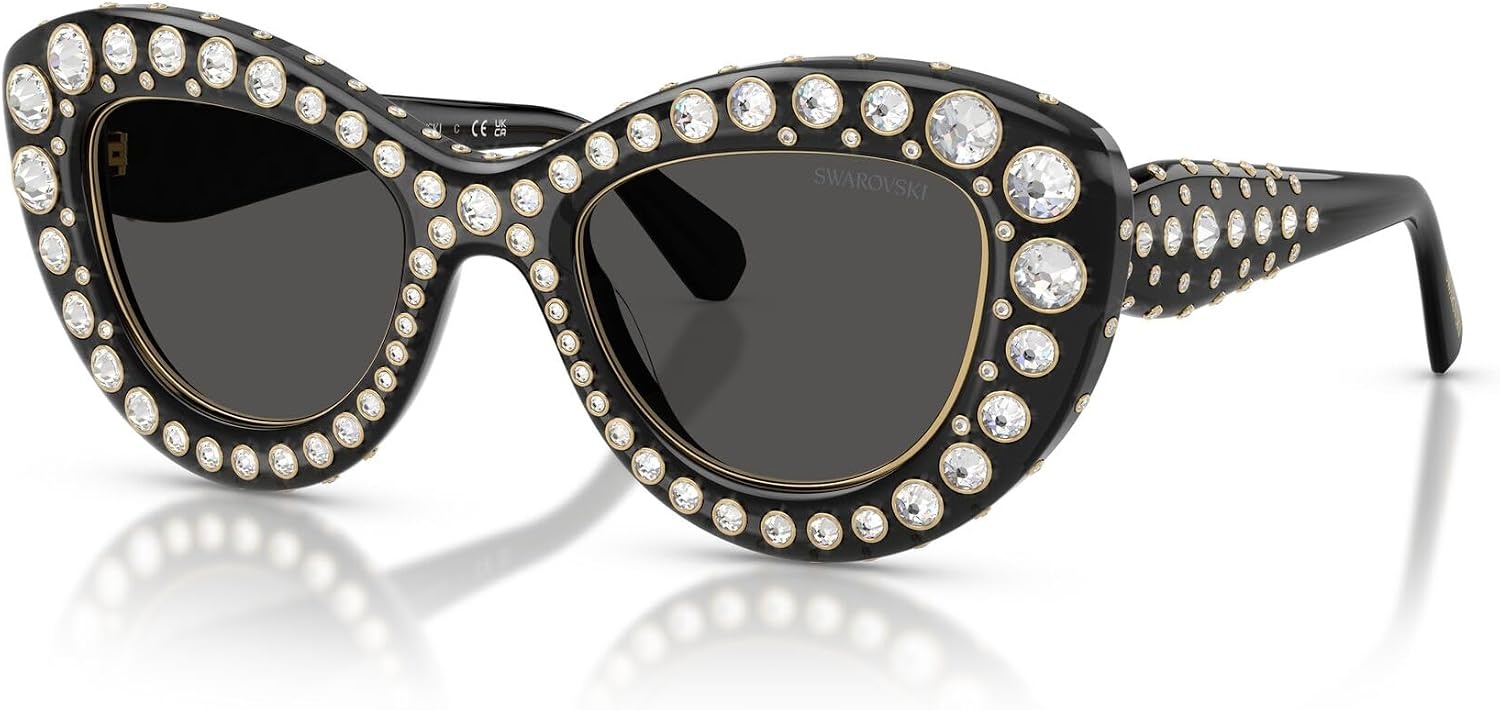 image:imageSwarovski Womens Sk6060Transparent Dark GreyDark Grey