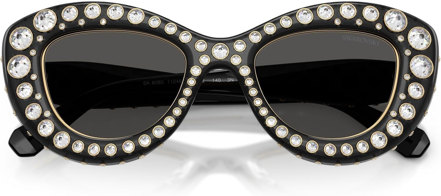 image:imageSwarovski Womens Sk6060Transparent Dark GreyDark Grey